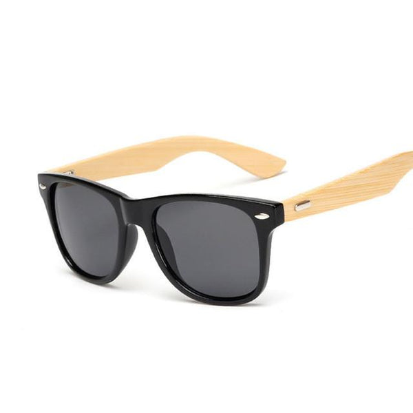 Bamboo Wayfarer Sunglasses