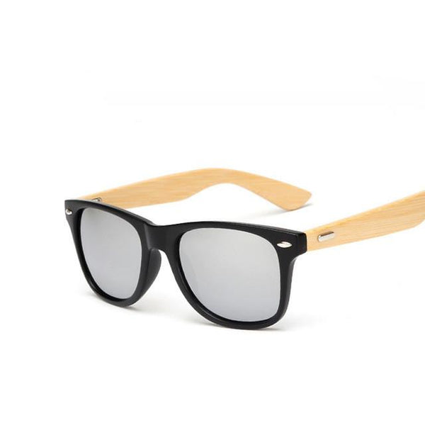 Bamboo Wayfarer Sunglasses