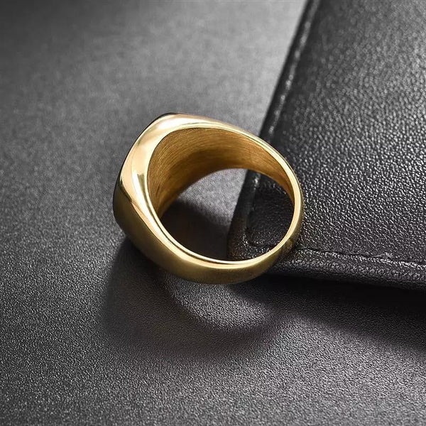 Black Signet Ring