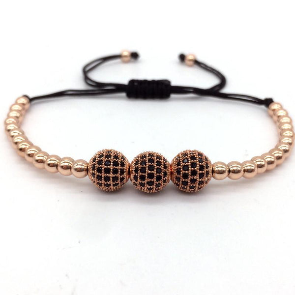 Gem Paved Sphere Bracelet