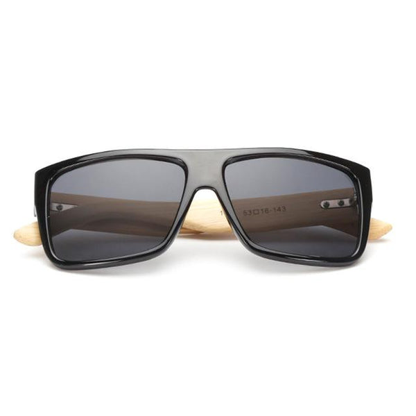 Rectangle Bamboo Sunglasses