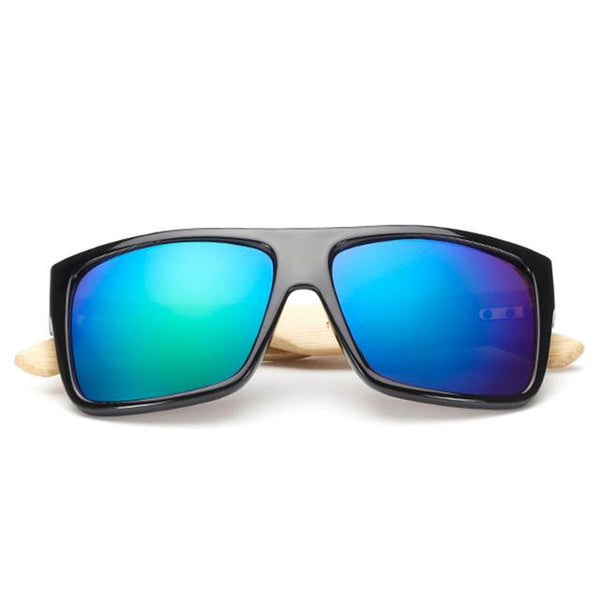 Rectangle Bamboo Sunglasses