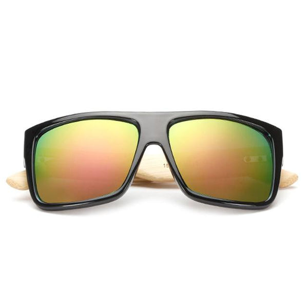 Rectangle Bamboo Sunglasses