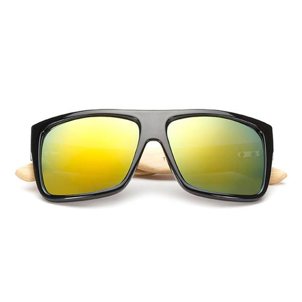 Rectangle Bamboo Sunglasses