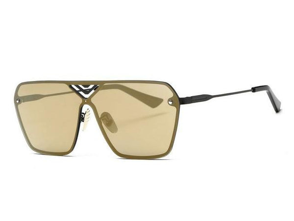 Rimless Conjoined Sunglasses