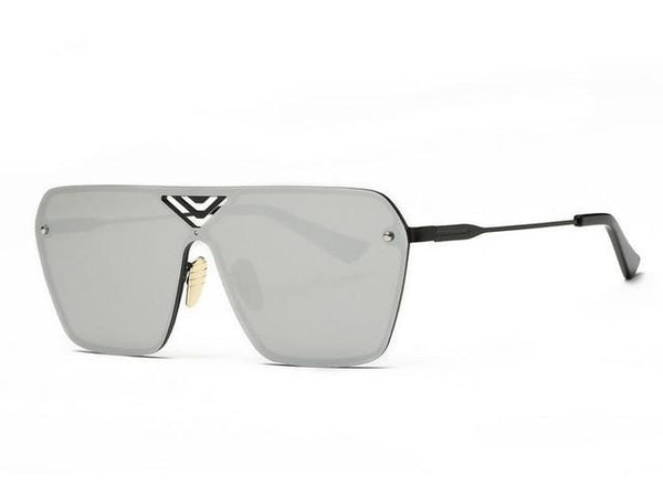 Rimless Conjoined Sunglasses